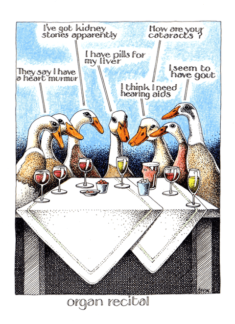Funny Greeting CardSimon DrewComedy Card CompanyOrgan Recital