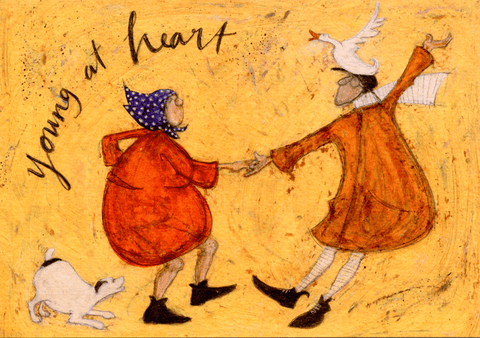 Greeting cardArtpressComedy Card CompanyYoung at Heart