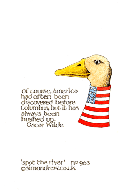 Greeting cardSimon DrewComedy Card CompanySpot the River