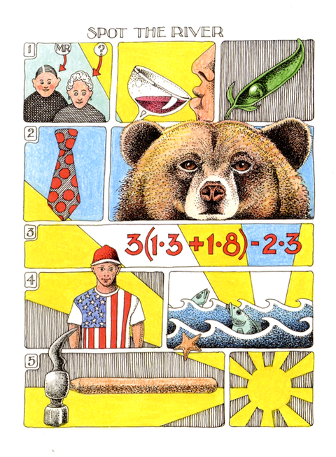 Greeting cardSimon DrewComedy Card CompanySpot the River