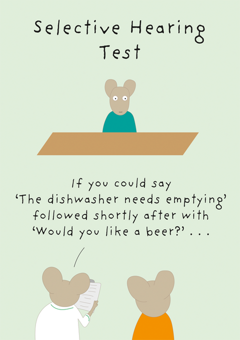 Selective Hearing Test
