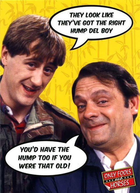 Birthday CardBest of the RestComedy Card CompanyGot the right hump Del Boy