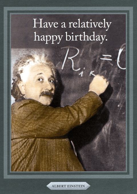 Birthday CardCath TateComedy Card CompanyHave a relatively happy birthday