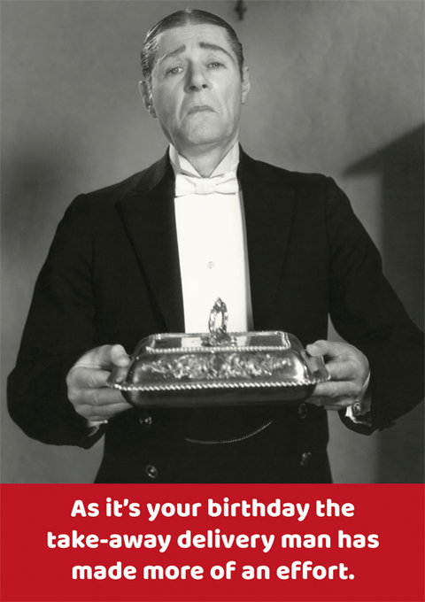 Birthday CardComedy Card CompanyComedy Card CompanyTake-away delivery