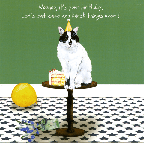 Birthday CardLittle Dog LaughedComedy Card CompanyKnock things over