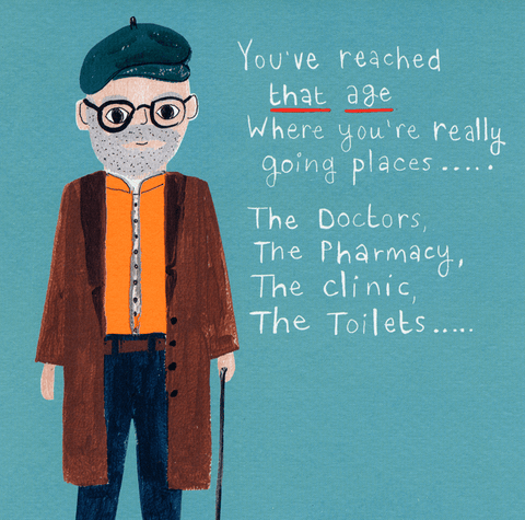 Birthday CardPaper SaladComedy Card CompanyAge where going places