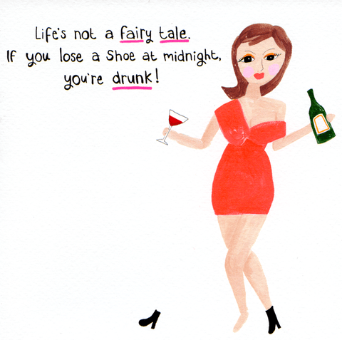 Birthday CardPaper SaladComedy Card CompanyLife's not a fairy tale