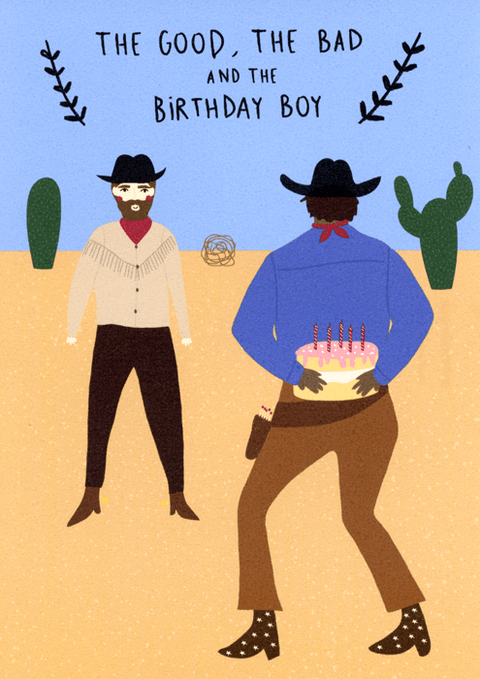 Birthday CardPaperlinkComedy Card CompanyGood, Bad and Birthday Boy