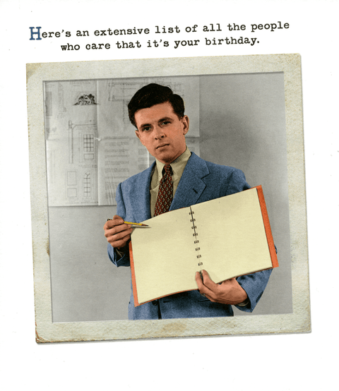 Birthday CardUK GreetingsComedy Card CompanyAll the people who care about your Birthday