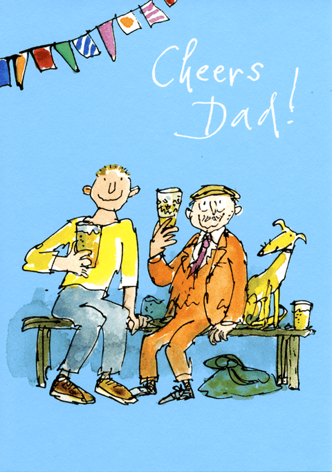 Birthday CardWoodmansterneComedy Card CompanyCheers Dad!