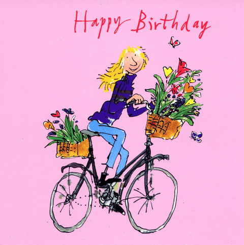 Birthday CardWoodmansterneComedy Card CompanyQuentin - Birthday Bike
