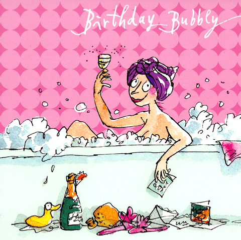 Birthday CardWoodmansterneComedy Card CompanyWoman - Birthday Bubbly