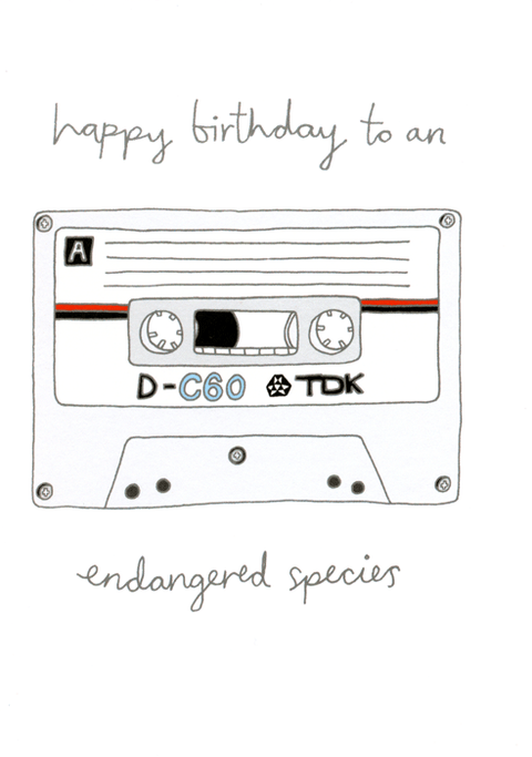 Birthday CardYou've got Pen on your FaceComedy Card CompanyEndangered species