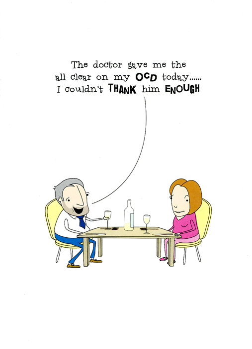 Funny Cards Best of the Rest All clear on my OCD Comedy Card Company