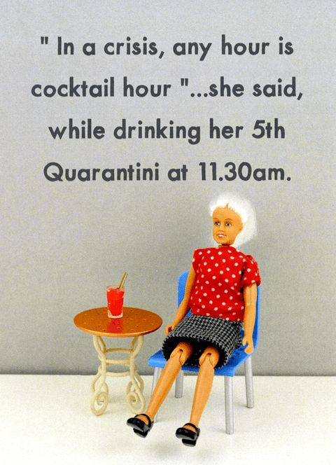 Funny CardsBold & BrightComedy Card CompanyAny hour is cocktail hour