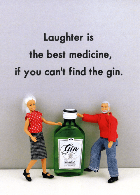 Funny CardsBold & BrightComedy Card CompanyLaughter is best medicine