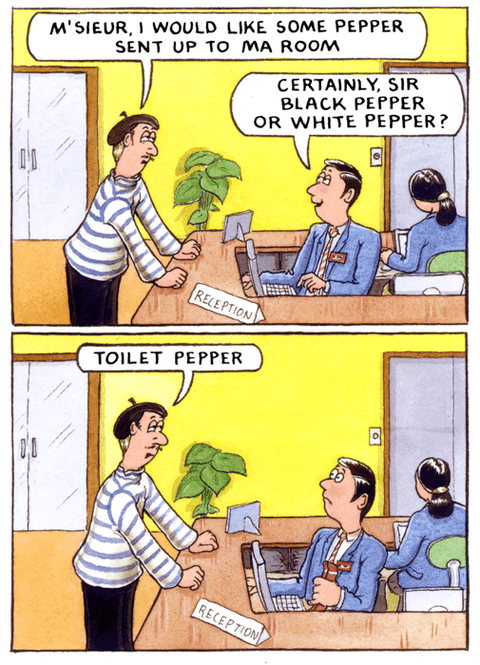 Funny CardsBottomlineComedy Card CompanyWould like some pepper