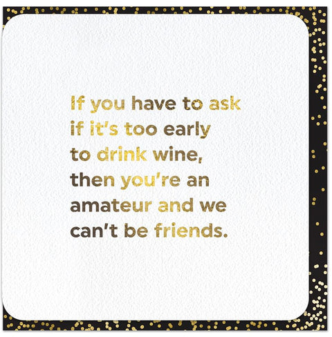 Funny CardsBrainbox CandyComedy Card CompanyAsk if it's too early to drink