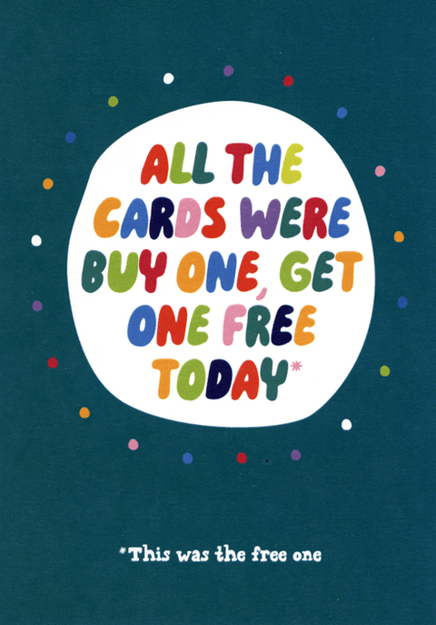 Funny CardsBrainbox CandyComedy Card CompanyBuy one get one free
