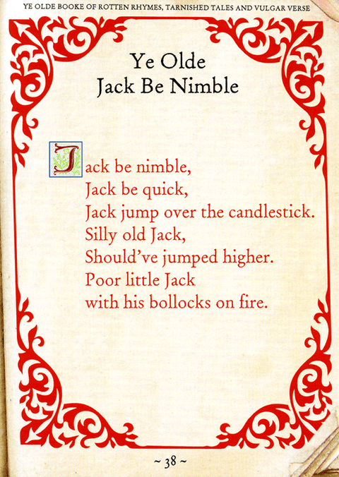 Funny CardsBrainbox CandyComedy Card CompanyJack be Nimble