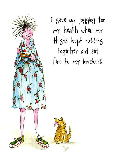 Funny CardsCamilla & RoseComedy Card CompanySet fire to my knickers