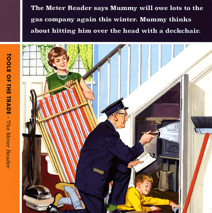 Funny card - Tools of the Trade - The Meter Reader – Comedy Card Company