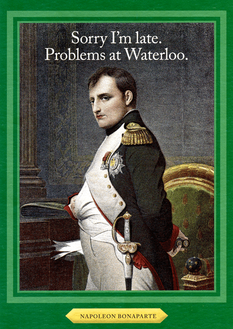 Funny CardsCath TateComedy Card CompanyProblems at Waterloo