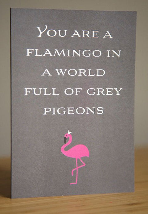 Funny CardsComedy Card CompanyComedy Card CompanyFOIL - Flamingo
