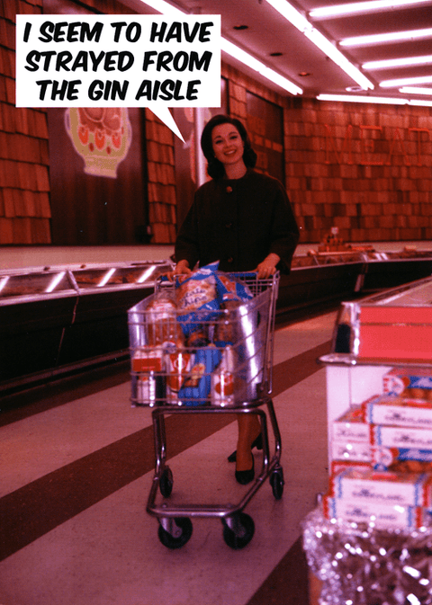 Funny CardsDean MorrisComedy Card CompanyStrayed from the gin aisle