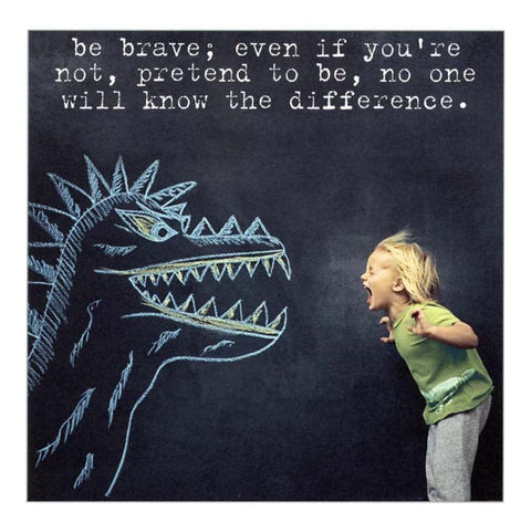 Funny CardsIconComedy Card CompanyBrave - or pretend to be