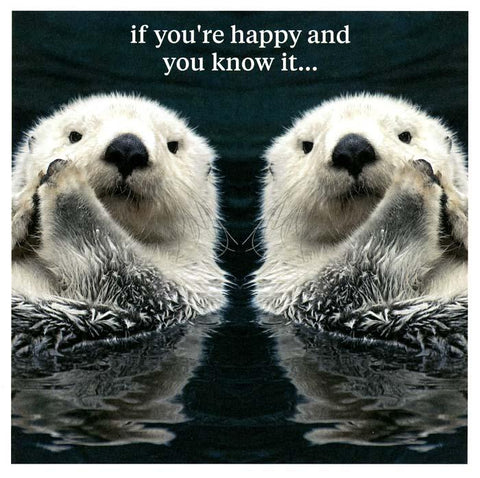 Funny CardsIconComedy Card CompanyHappy and you know it