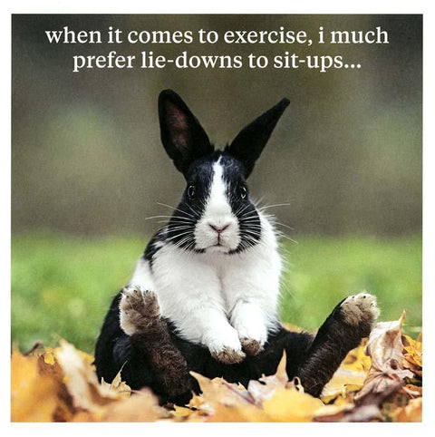 Funny CardsIconComedy Card CompanyPrefer lie-downs to sit-ups