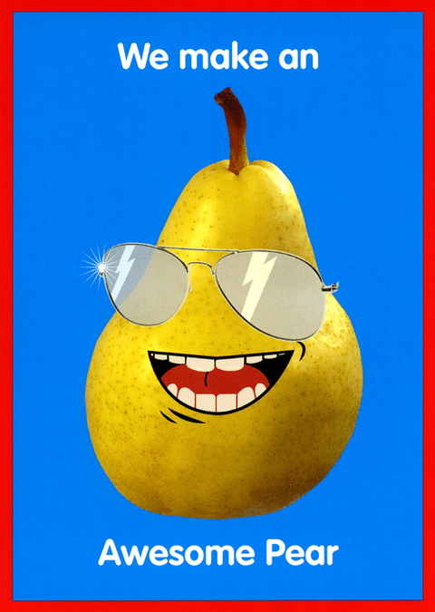 Funny CardsKiss me KwikComedy Card CompanyAwesome Pear