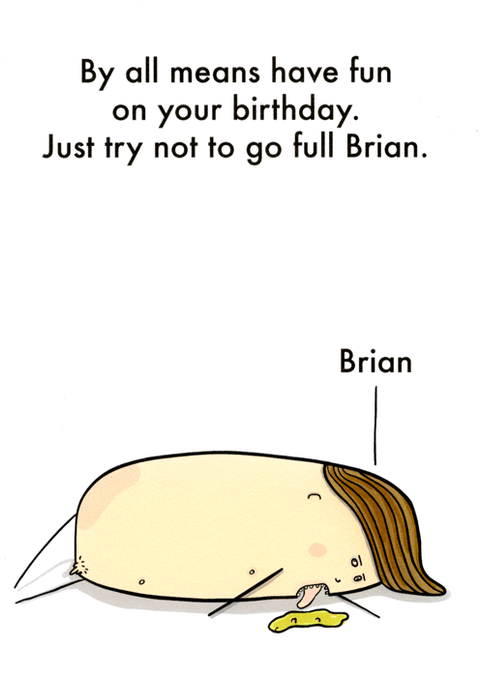 Funny CardsObjectablesComedy Card CompanyFull Brian