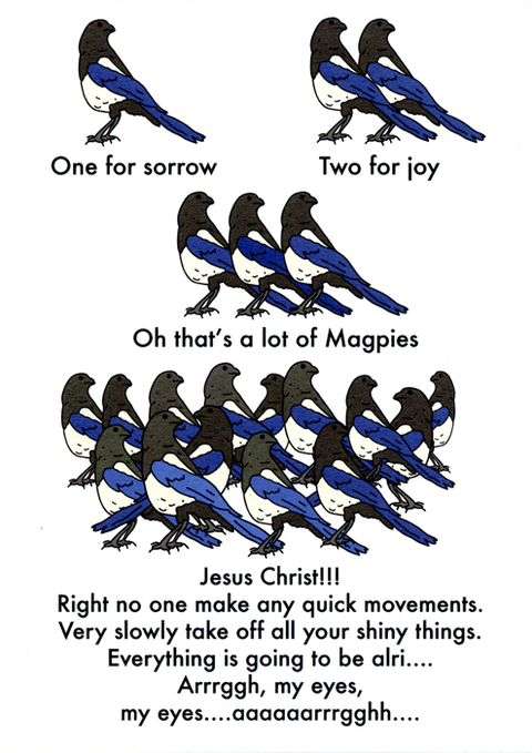 Funny CardsObjectablesComedy Card CompanyMagpies
