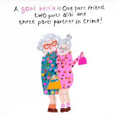 Funny CardsPaper SaladComedy Card CompanyGood Bestie