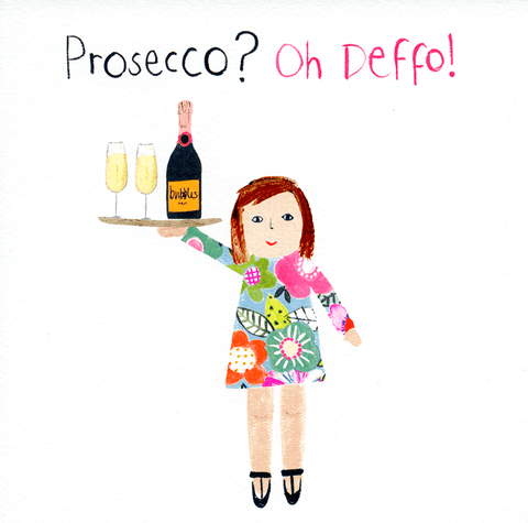 Funny CardsPaper SaladComedy Card CompanyProsecco - Deffo!