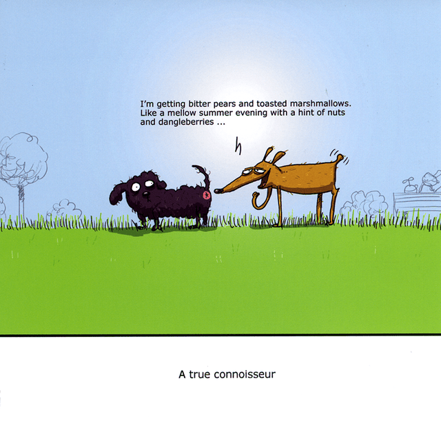 Funny Cards Redback Dog A true connoisseur Comedy Card Company