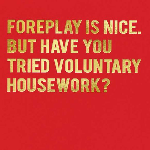 Funny CardsRedbackComedy Card CompanyVoluntary housework