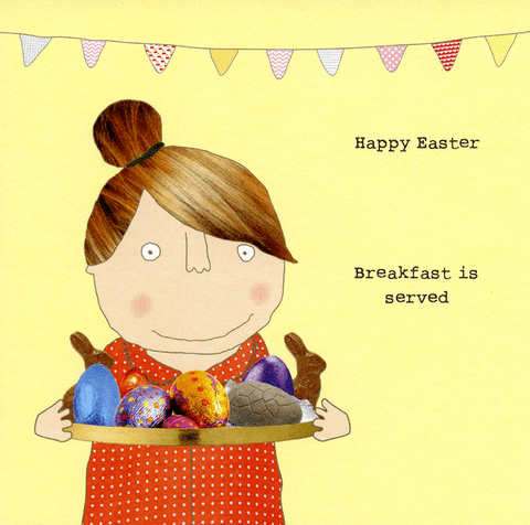 Funny CardsRosie Made a ThingComedy Card CompanyEaster - Breakfast is served