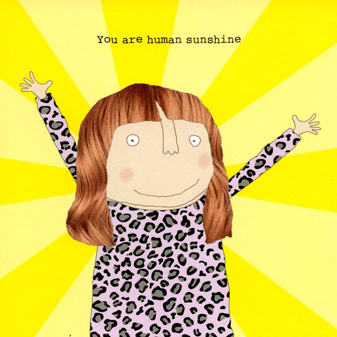 Funny CardsRosie Made a ThingComedy Card CompanyHuman Sunshine