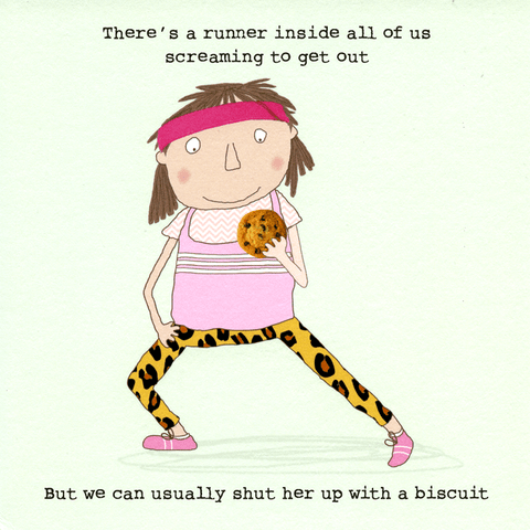 Funny CardsRosie Made a ThingComedy Card CompanyRunner inside all of us