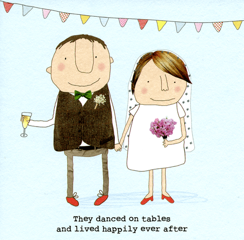 Funny CardsRosie Made a ThingComedy Card CompanyWedding - lived happily ever after