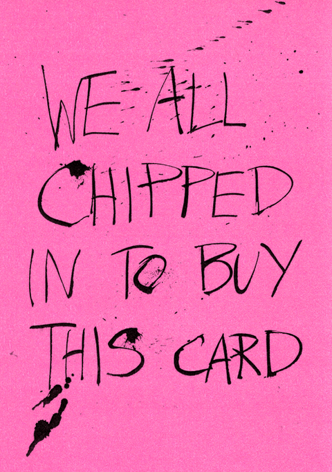 Funny CardsRusty PencilComedy Card CompanyChipped in to buy card