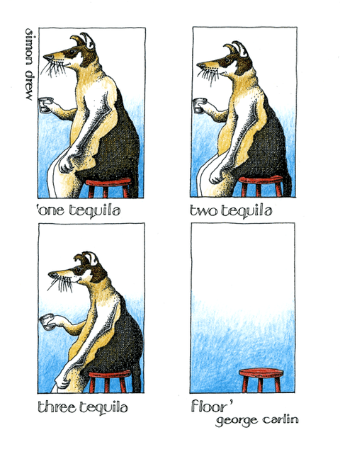 Funny CardsSimon DrewComedy Card CompanyTequila