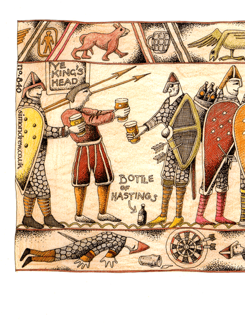 Funny CardsSimon DrewComedy Card CompanyThe Beer Tapestry