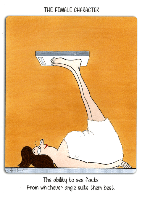 Funny CardsTottering by GentlyComedy Card CompanyWhichever angle suits
