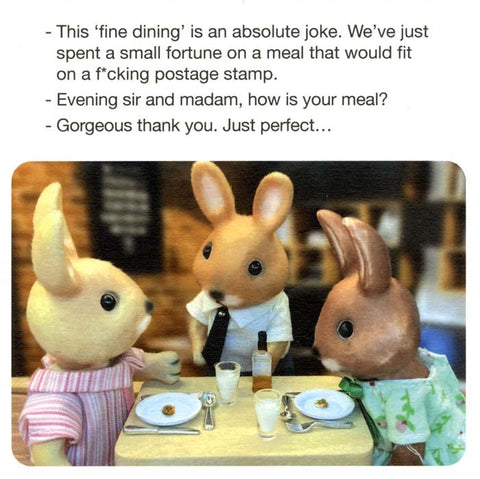 Funny CardsWhale & BirdComedy Card CompanyFine Dining