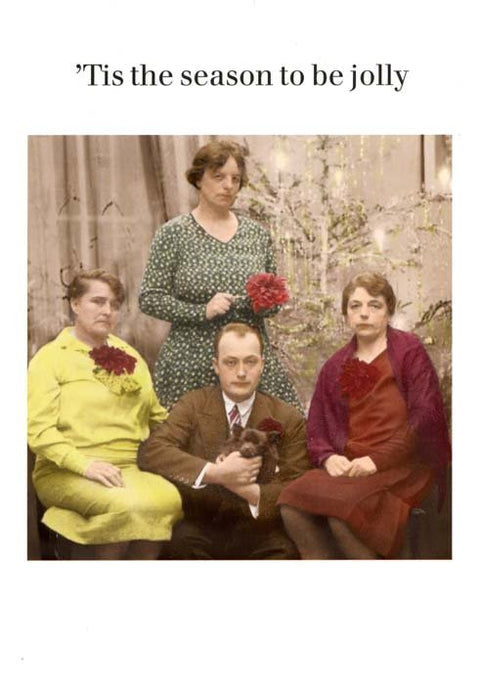 Funny Christmas cardsCath TateComedy Card CompanySeason to be jolly