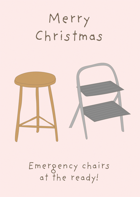 Funny Christmas cardsComedy Card CompanyComedy Card CompanyEmergency chairs